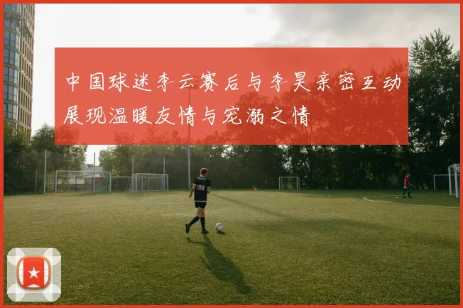中国球迷李云赛后与李昊亲密互动展现温暖友情与宠溺之情